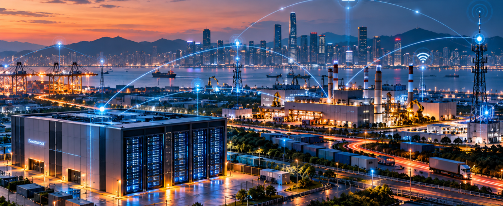 AI-ready edge computing infrastructure connecting data centres, smart factories and digital networks across APAC.
